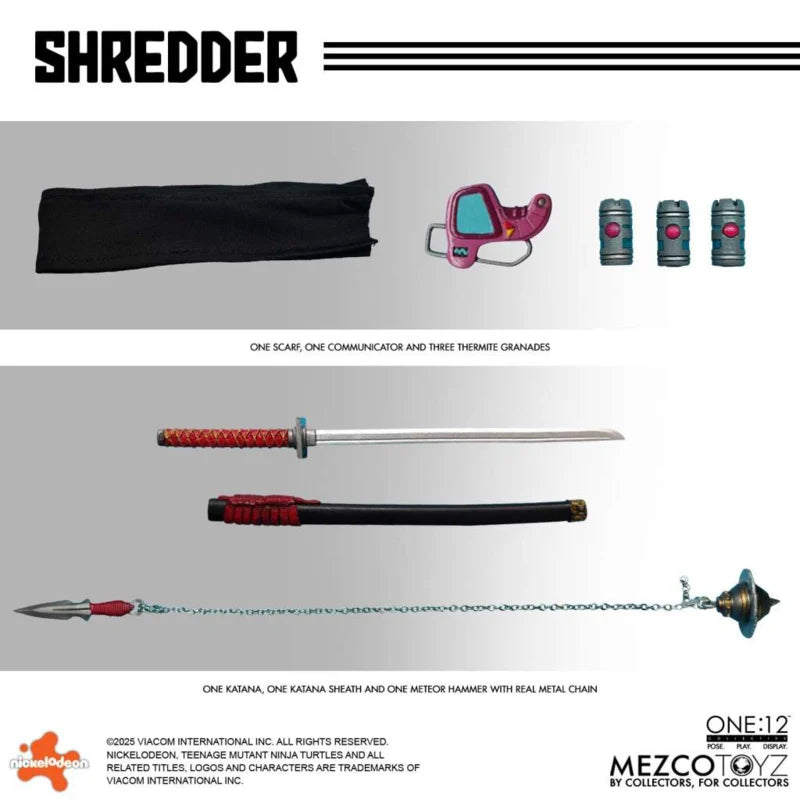 Mezco One 12 Collective 1/12 TMNT Shredder