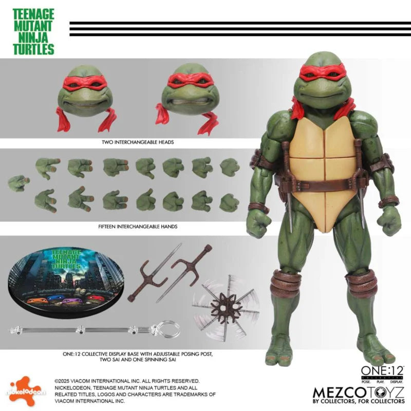 Mezco One 12 collective box set 1/12 Teenage Mutant Ninja Turtles (1990 Movie)