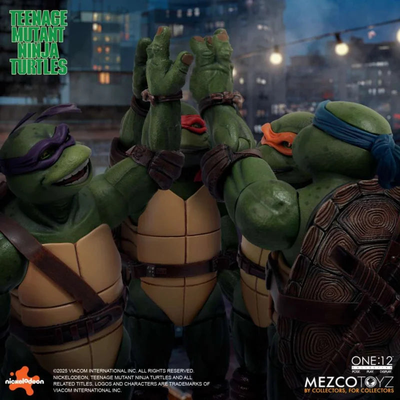 Mezco One 12 collective box set 1/12 Teenage Mutant Ninja Turtles (1990 Movie)