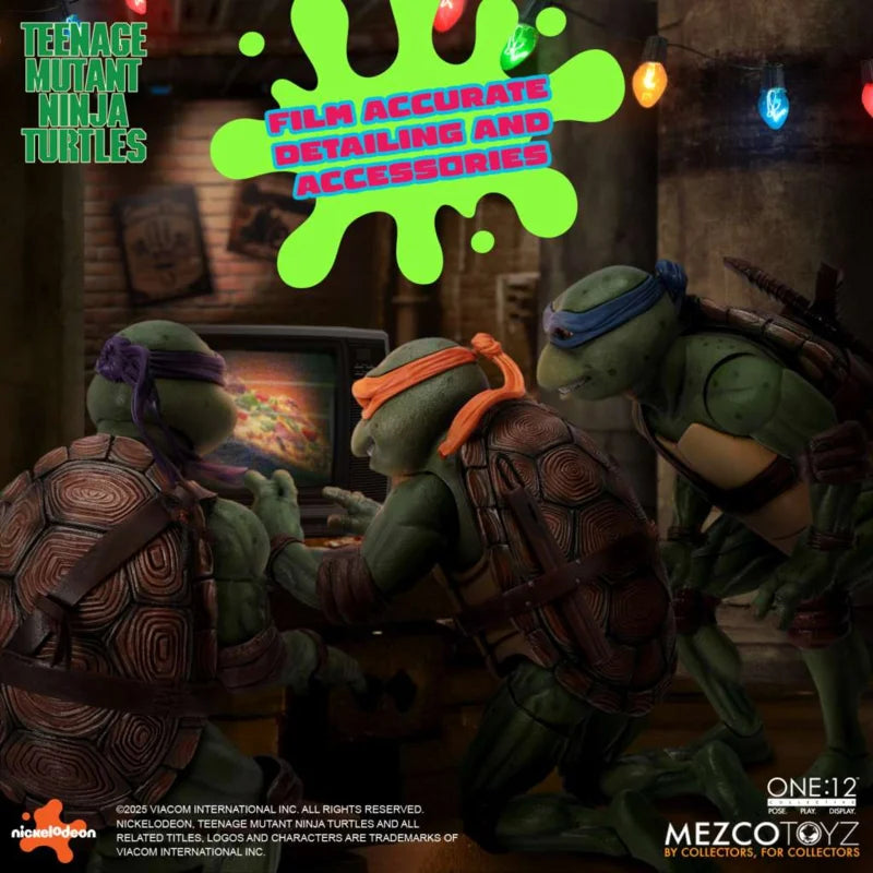 Mezco One 12 collective box set 1/12 Teenage Mutant Ninja Turtles (1990 Movie)