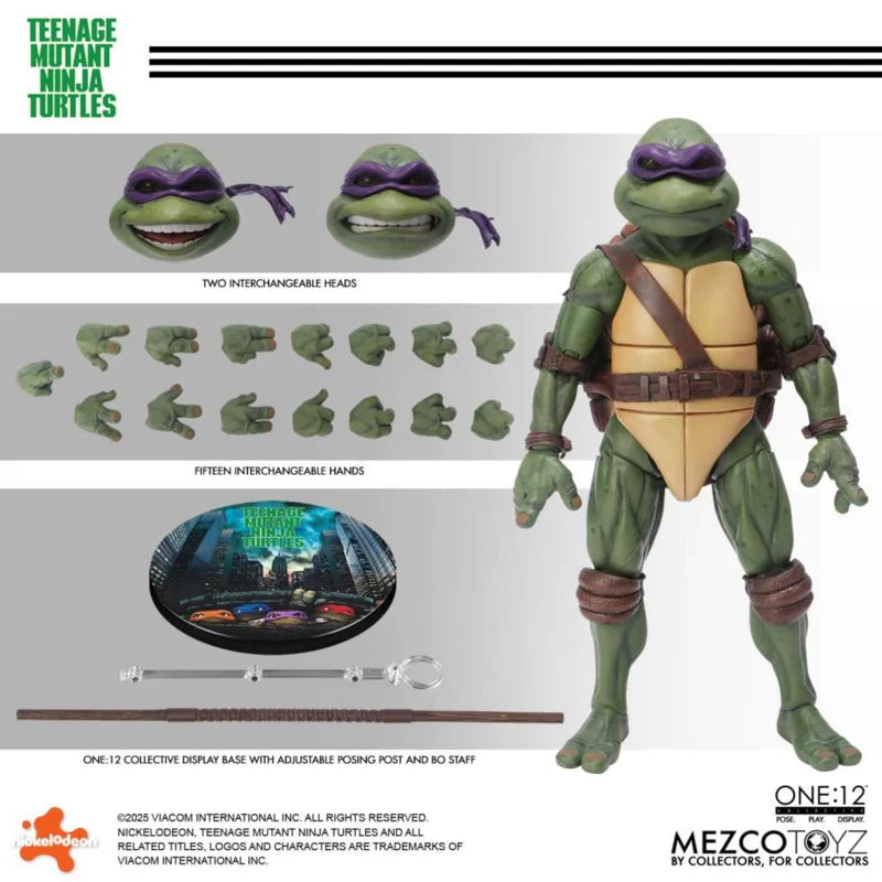 Mezco One 12 collective box set 1/12 Teenage Mutant Ninja Turtles (1990 Movie)