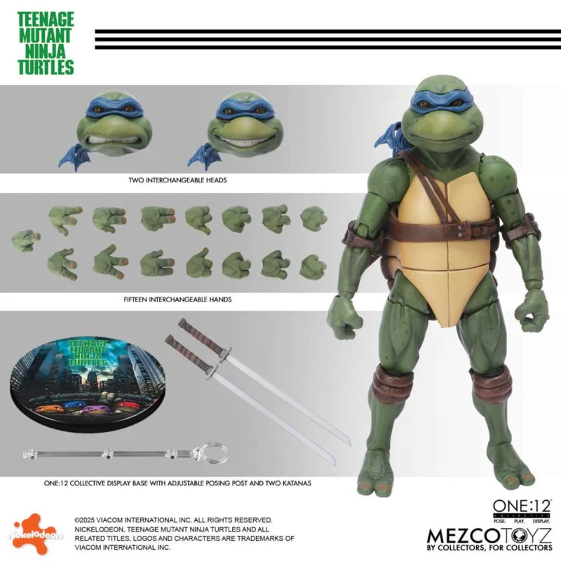 Mezco One 12 collective box set 1/12 Teenage Mutant Ninja Turtles (1990 Movie)