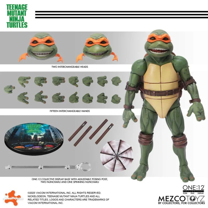Mezco One 12 collective box set 1/12 Teenage Mutant Ninja Turtles (1990 Movie)