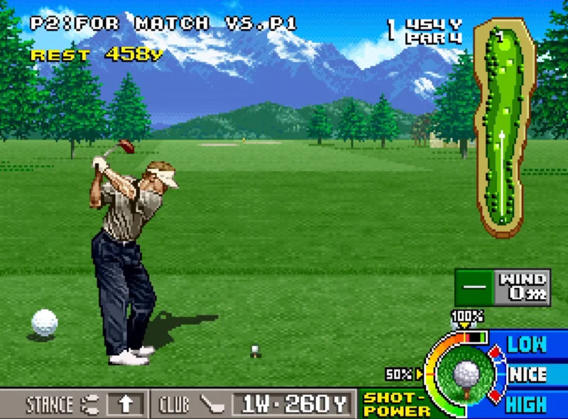NEO GEO Big Tournament Golf