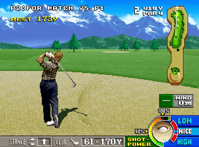 NEO GEO Big Tournament Golf