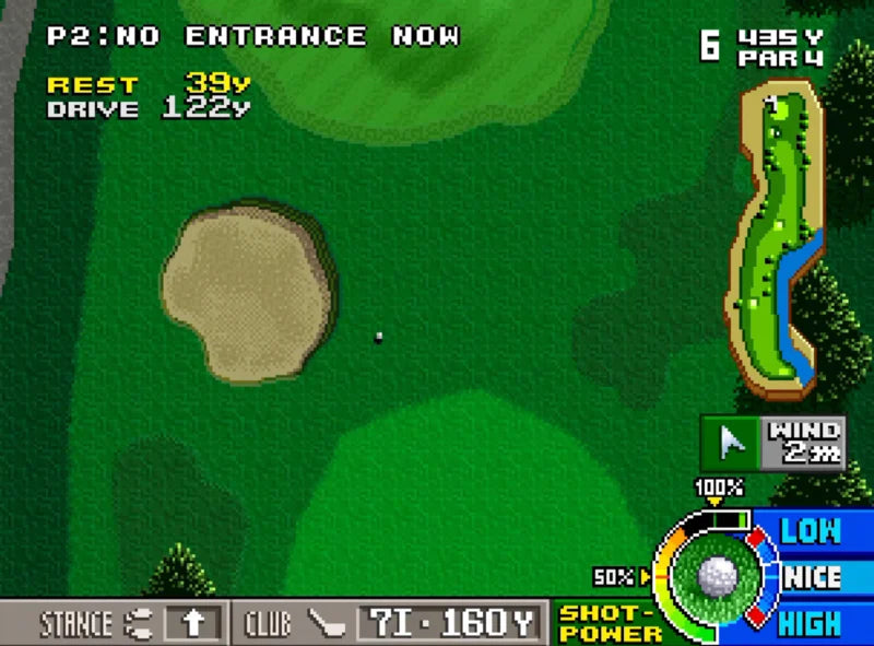 NEO GEO Big Tournament Golf