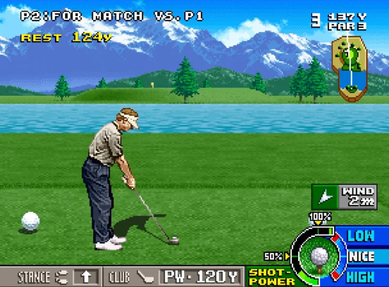 NEO GEO Big Tournament Golf