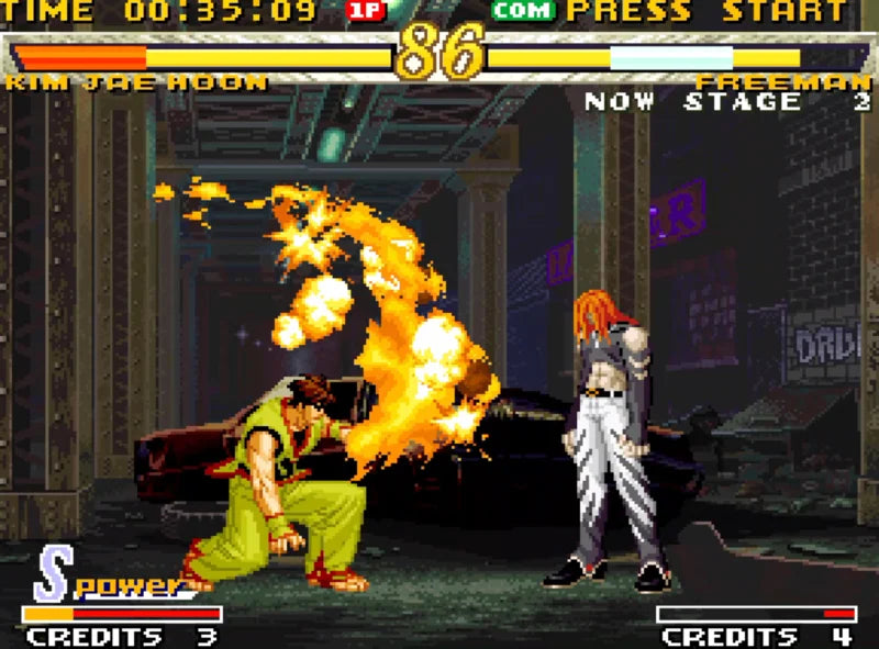 NEO GEO Garou: Mark of the Wolves