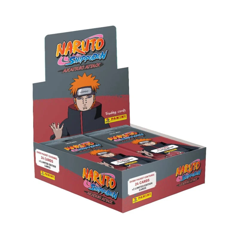 Naruto Shippuden Akatsuki Attack Trading Cards Fat Packs Booster Box