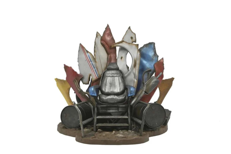 Neca TNMT 2 Secret Of Ooze Shredder Throne Diorama