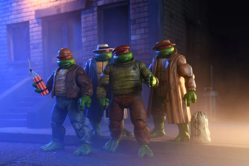 Neca Teenage Mutant Ninja Turtles 4-Pack Gangster Turtles