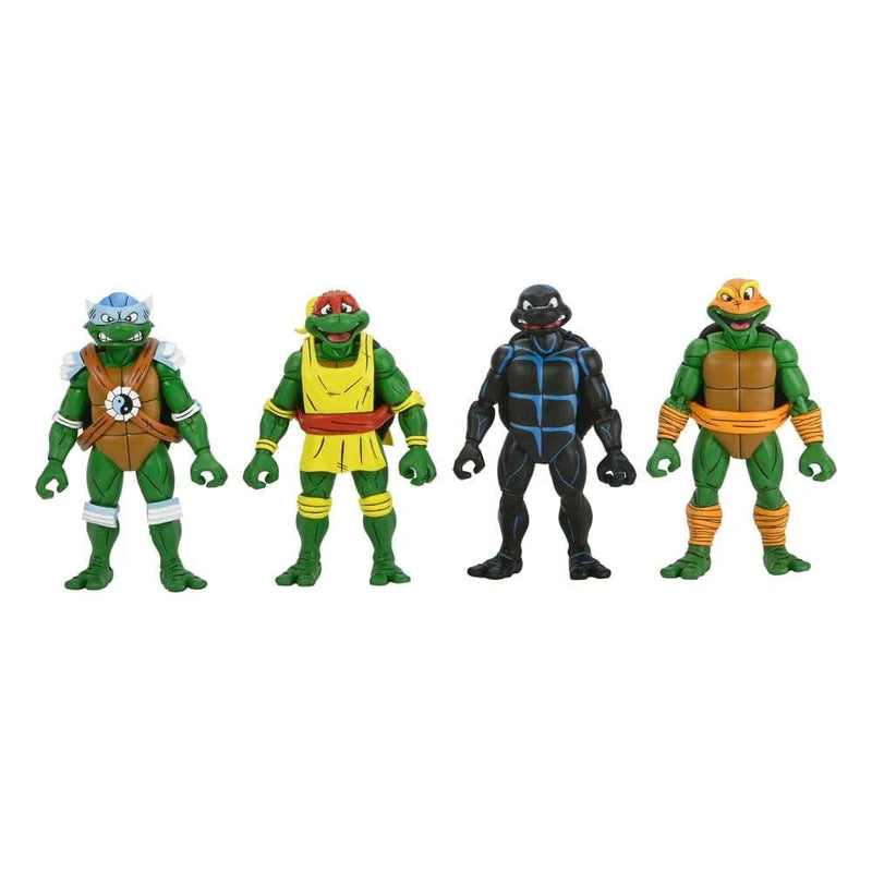 Neca Teenage Mutant Ninja Turtles Archie Comics Stump Wrestling Turtles 4-pack