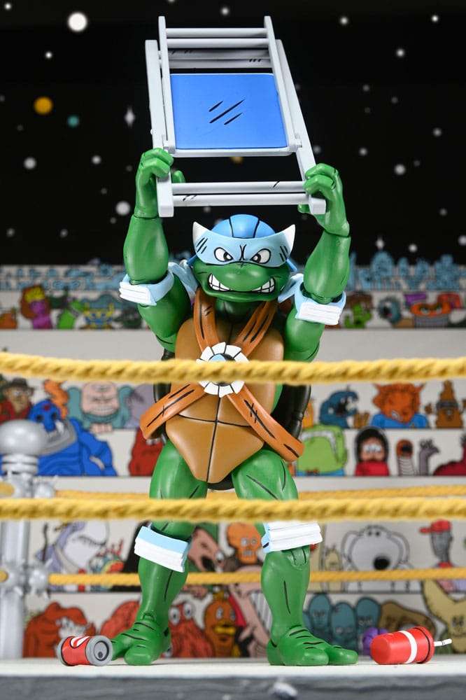 Neca Teenage Mutant Ninja Turtles Archie Comics Stump Wrestling Turtles 4-pack