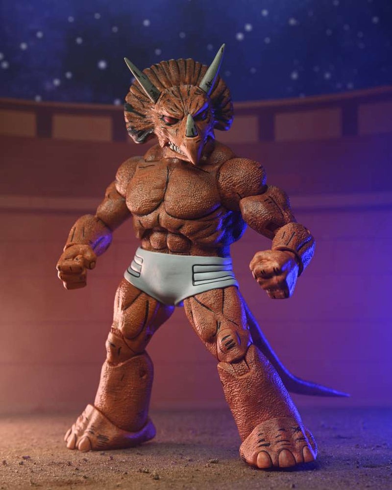 Neca Teenage Mutant Ninja Turtles MIrage Comic Triceraton Galdiato