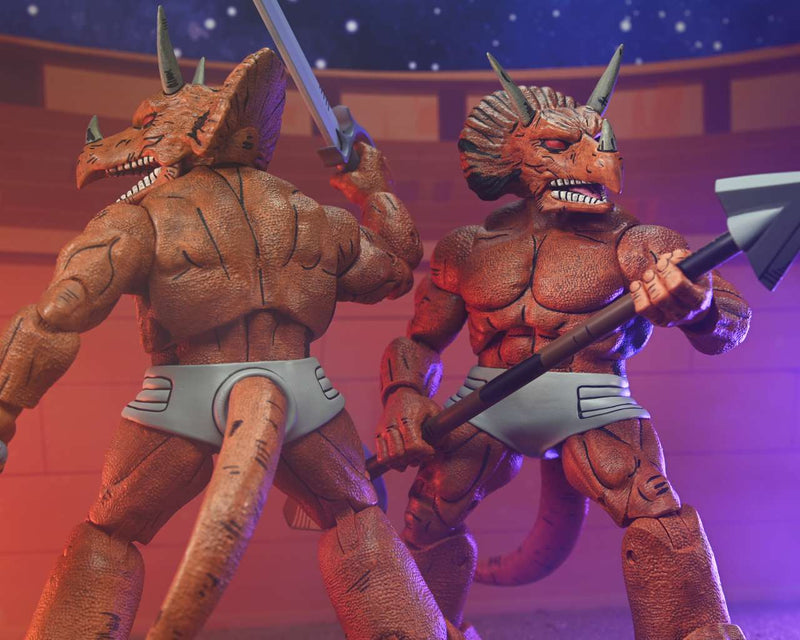 Neca Teenage Mutant Ninja Turtles MIrage Comic Triceraton Galdiato