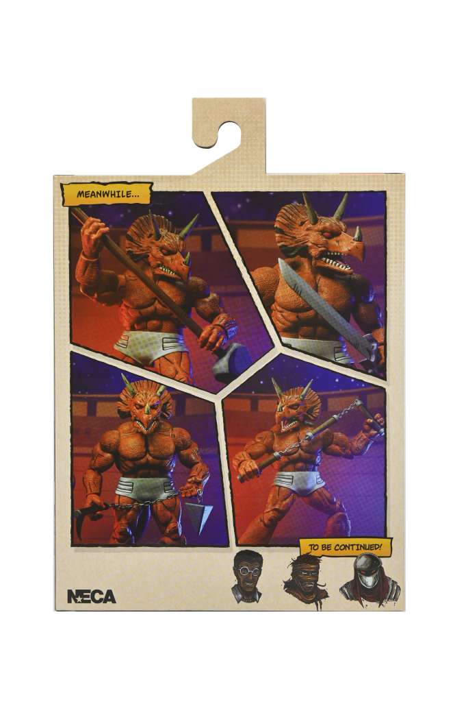 Neca Teenage Mutant Ninja Turtles MIrage Comic Triceraton Galdiato