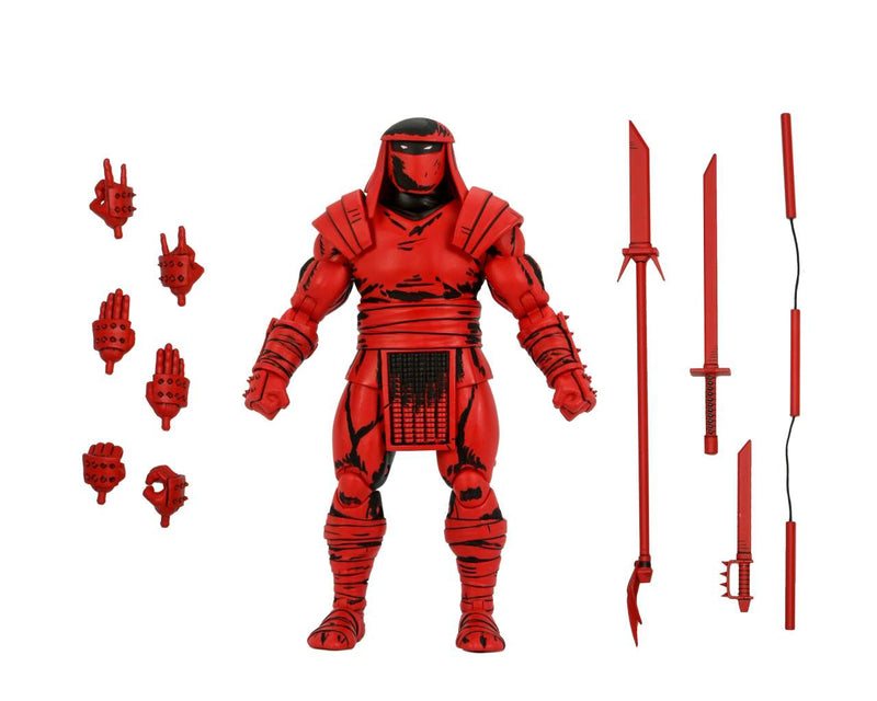 Neca Teenage Mutant Ninja Turtles Mirage Red & Black Foot Enforcer