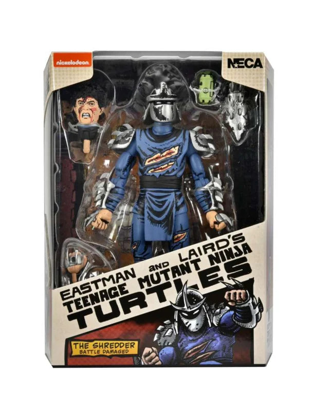 Neca Teenage Mutant Ninja Turtles Mirage Shredder Battle Damaged