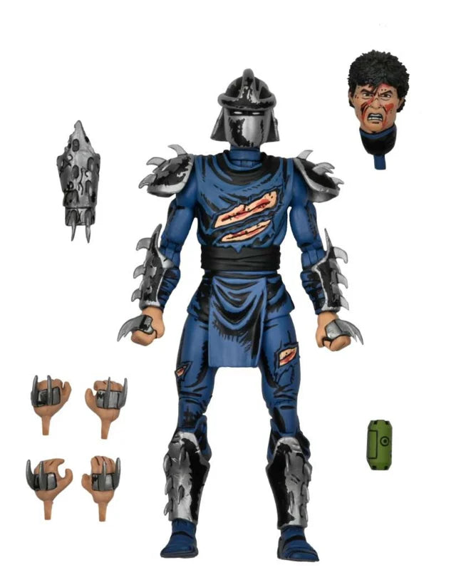 Neca Teenage Mutant Ninja Turtles Mirage Shredder Battle Damaged