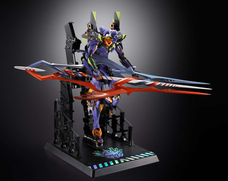 Neon Genesis Evangelion Test Type-01 Metal Build 30th with the spear of Gaius