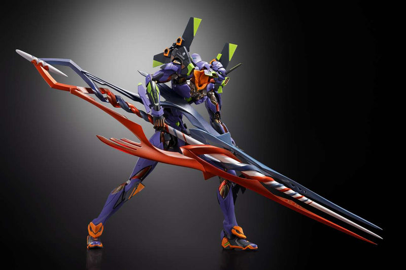 Neon Genesis Evangelion Test Type-01 Metal Build 30th with the spear of Gaius
