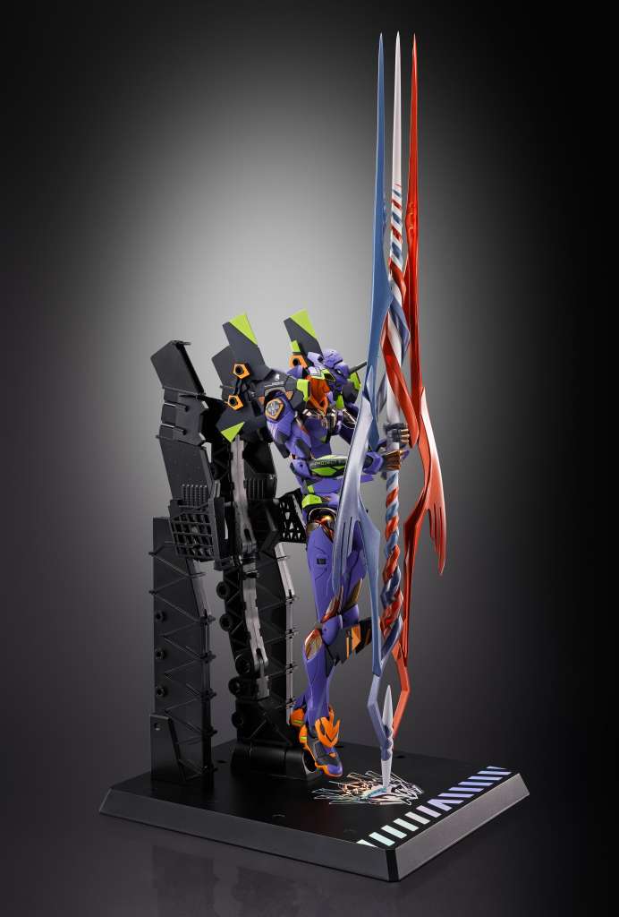 Neon Genesis Evangelion Test Type-01 Metal Build 30th with the spear of Gaius