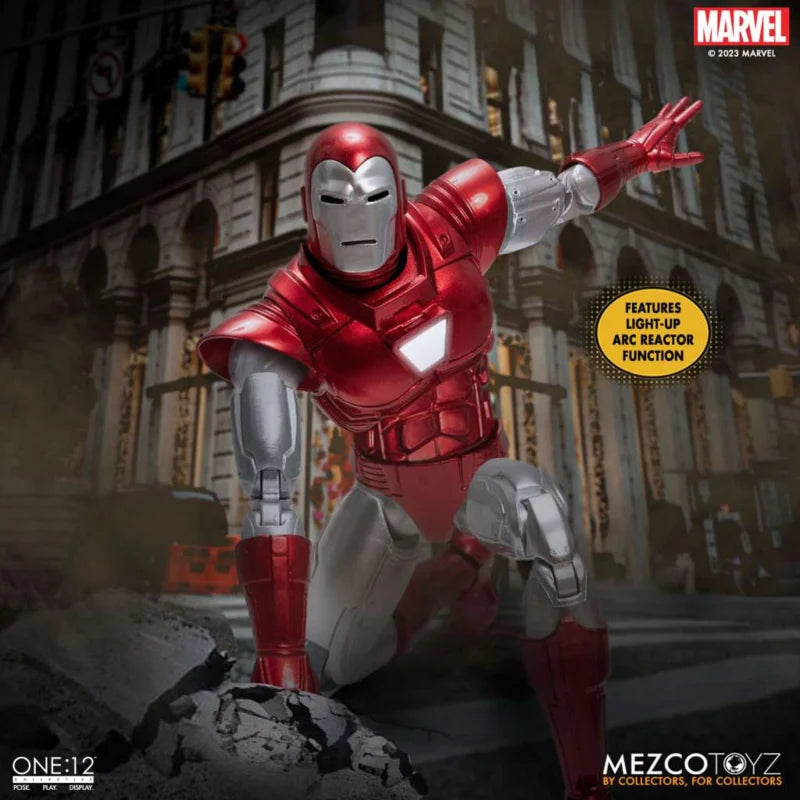 Figurine One:12 Collective Iron Man Silver Centurion - Précommande