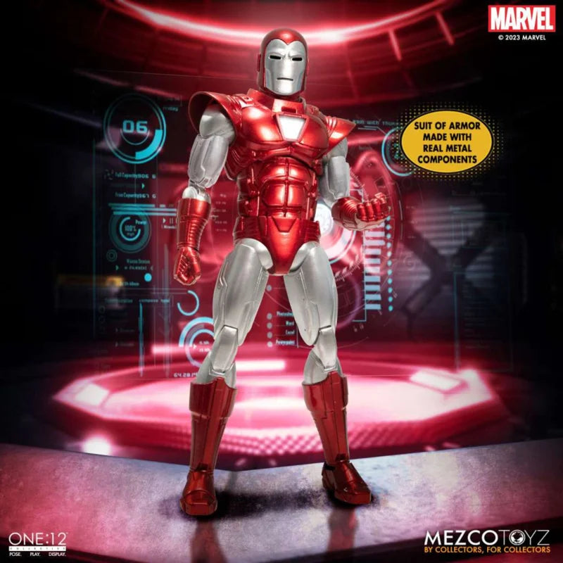 Figurine One:12 Collective Iron Man Silver Centurion - Précommande