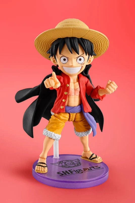 Figurines One Piece World Collectable x S.H. Figuarts Monkey D. Luffy