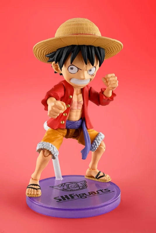 Figurines One Piece World Collectable x S.H. Figuarts Monkey D. Luffy