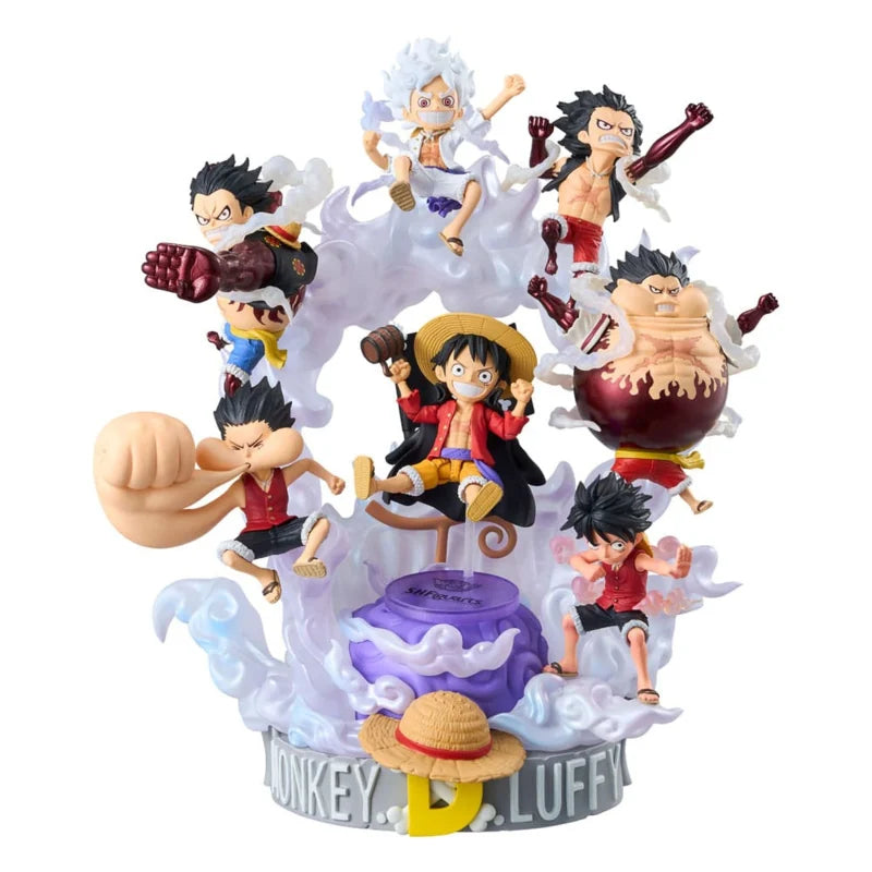 Figurines One Piece World Collectable x S.H. Figuarts Monkey D. Luffy
