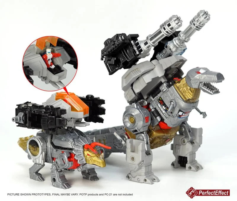 Perfect Effect PC-23 Set de mejora para los Dinobots de POTP