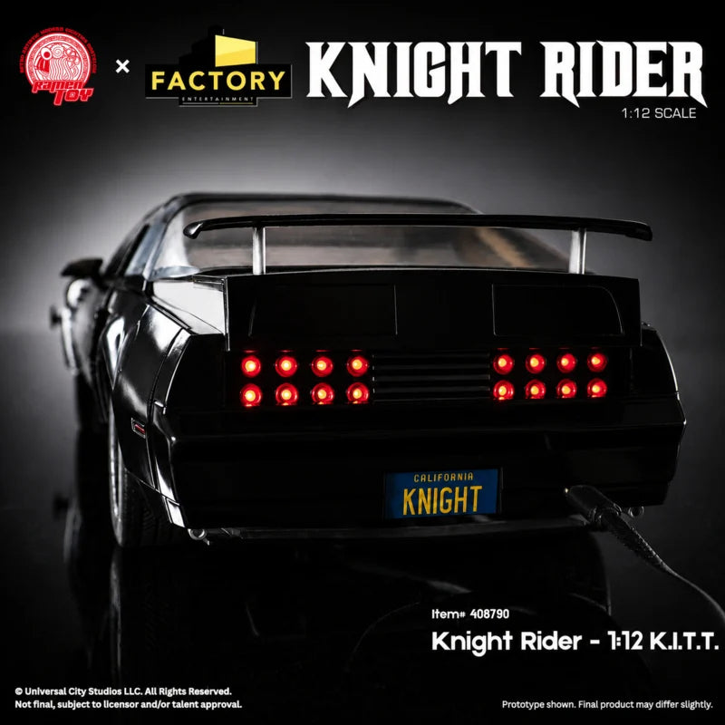 Ramen Toy x Factory Entertainment 1/12 Knight Rider K.I.T.T. & Michael Knight