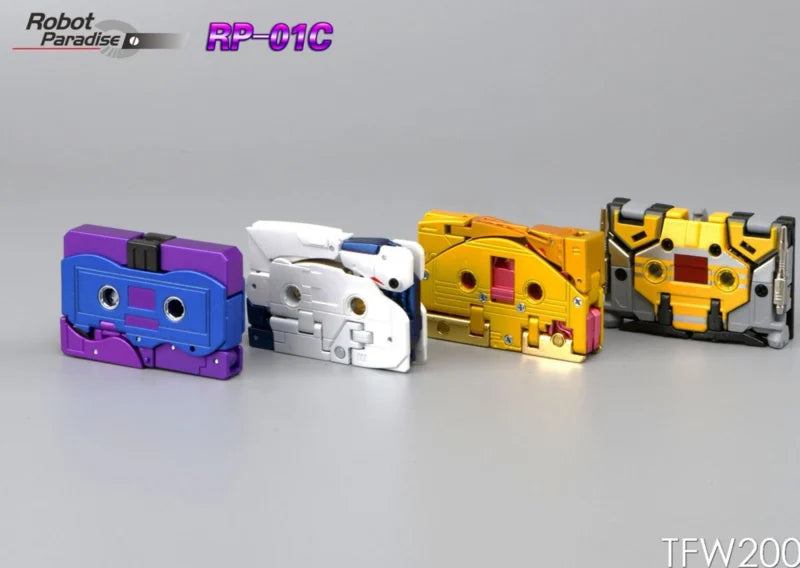 Robot Paradise RP-01C Buzzsaw, Overkill, Autoscout & Slugfest