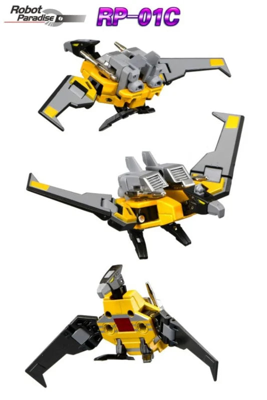 Robot Paradise RP-01C Buzzsaw, Overkill, Autoscout & Slugfest