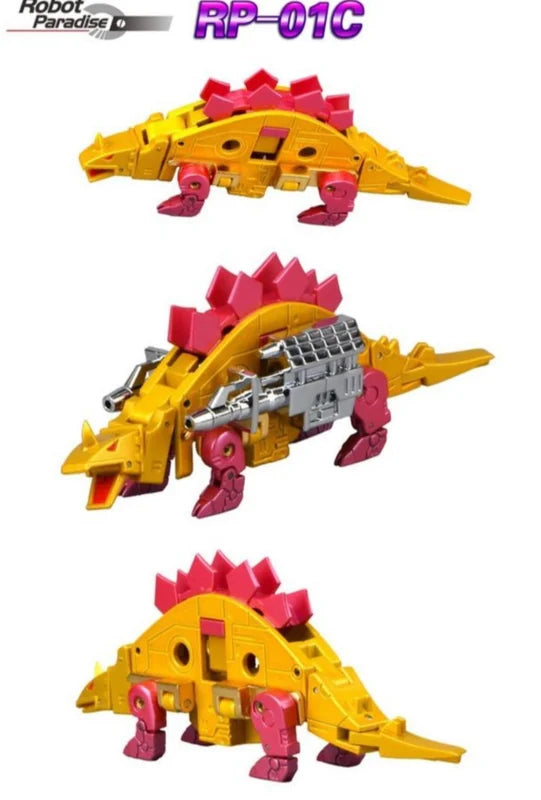 Robot Paradise RP-01C Buzzsaw, Overkill, Autoscout & Slugfest