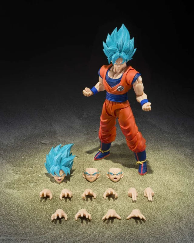 S.H. Figuarts Dragon Ball SSGSS Son Goku Blue Power