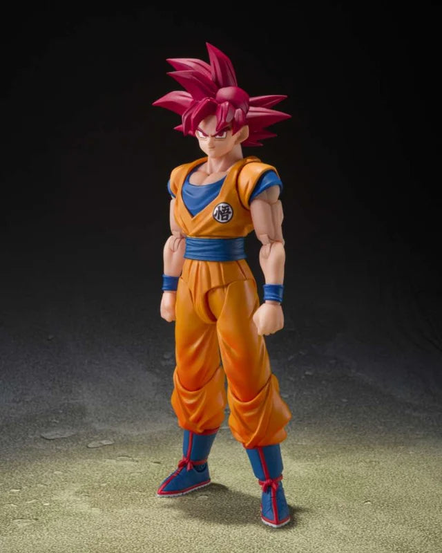 S.H. Figuarts Dragon Ball Super Saiyan God Son Goku God Aura