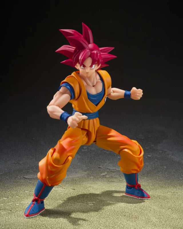 S.H. Figuarts Dragon Ball Super Saiyan God Son Goku God Aura