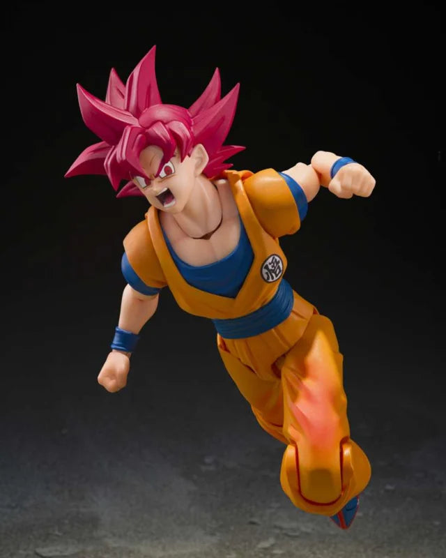 S.H. Figuarts Dragon Ball Super Saiyan God Son Goku God Aura