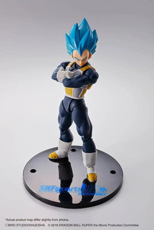 S.H. Figuarts Dragon Ball Super Vegeta SS Blue (15th Ann.)