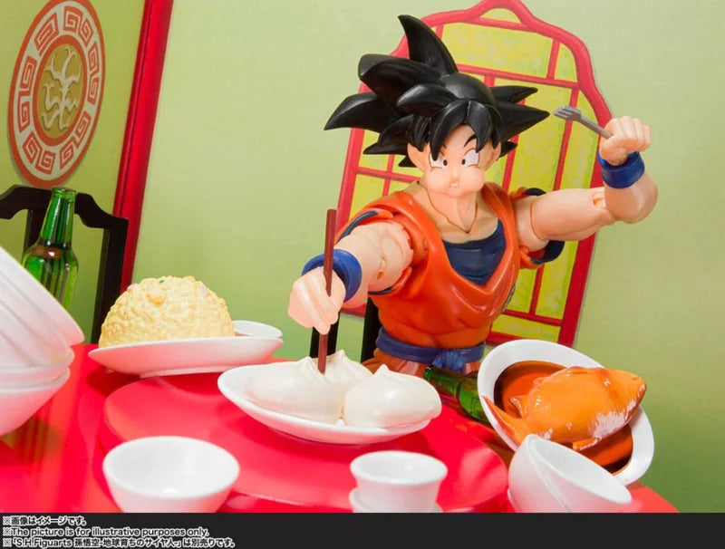 S.H. Figuarts Dragon Ball Z Set Harahachibunme de Son Goku