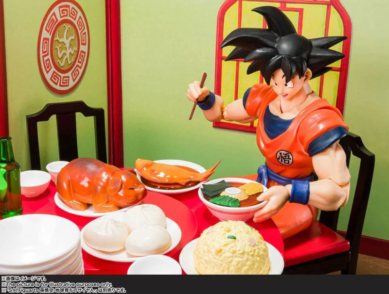 S.H. Figuarts Dragon Ball Z Set Harahachibunme de Son Goku