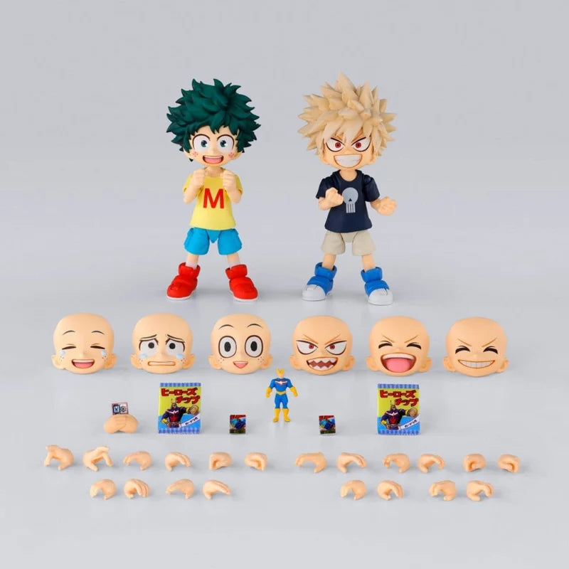 S.H. Figuarts My Hero Academia Izuku Midoriya & Katsuki Bakugo -Childhood Set-