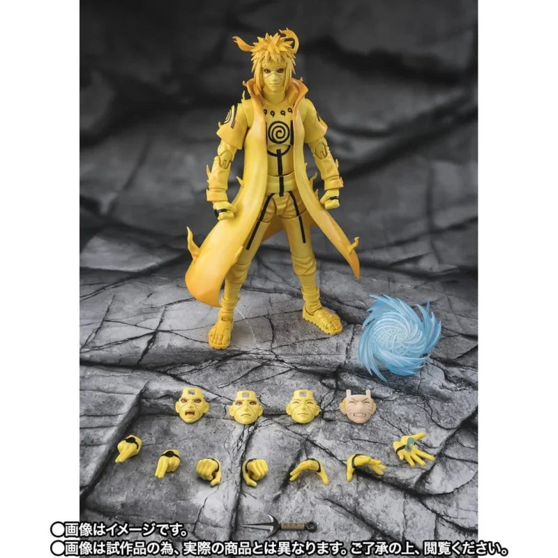 S.H. Figuarts Naruto Minato Namikaze Kurama Link Bond Of Light