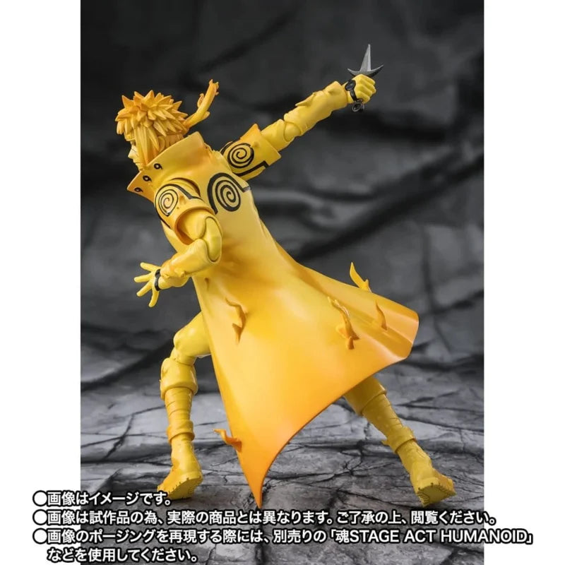 S.H. Figuarts Naruto Minato Namikaze Kurama Link Bond Of Light