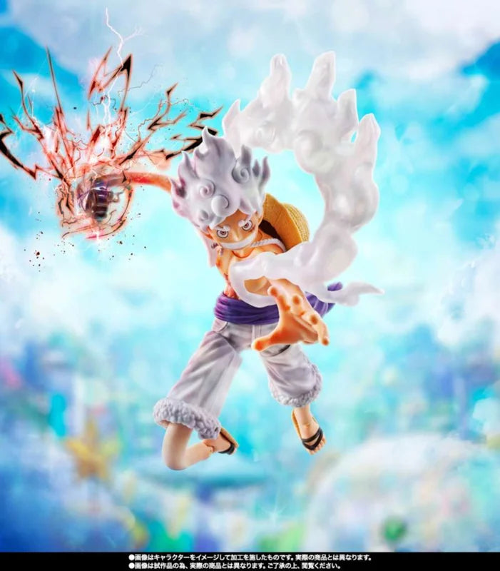 S.H. Figuarts One Piece Monkey D. Luffy Gear 5 Future Island Egghead