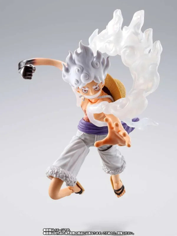 S.H. Figuarts One Piece Monkey D. Luffy Gear 5 Future Island Egghead