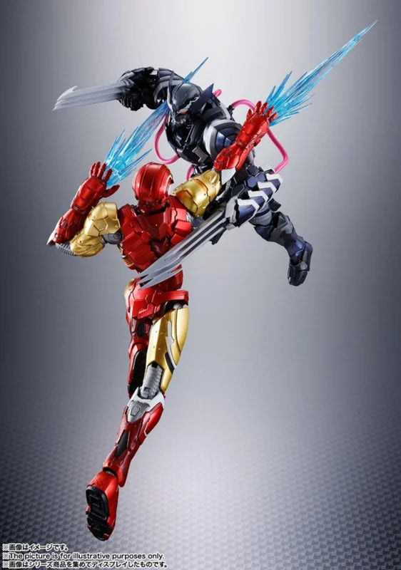 S.H. Figuarts Tech-On Avengers Venom Symbiote Wolverine