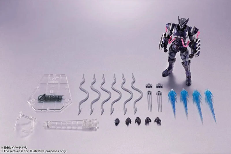 S.H. Figuarts Tech-On Avengers Venom Symbiote Wolverine